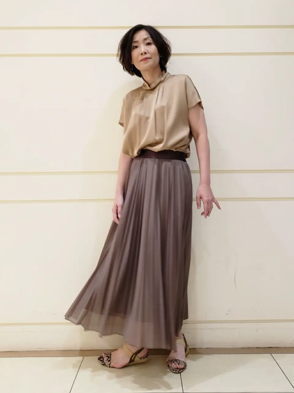 自由区 maruri コーディネート画像