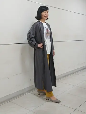 自由区 スタッフ コーディネート画像