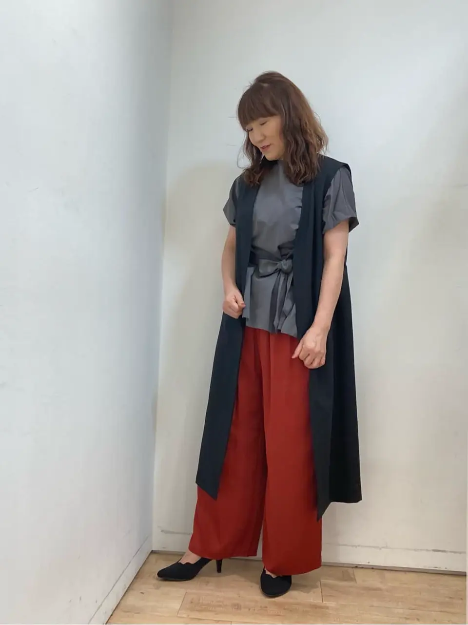 自由区 国広 コーディネート画像