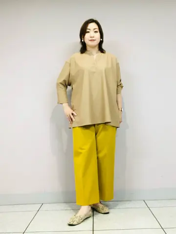 自由区 上島 コーディネート画像