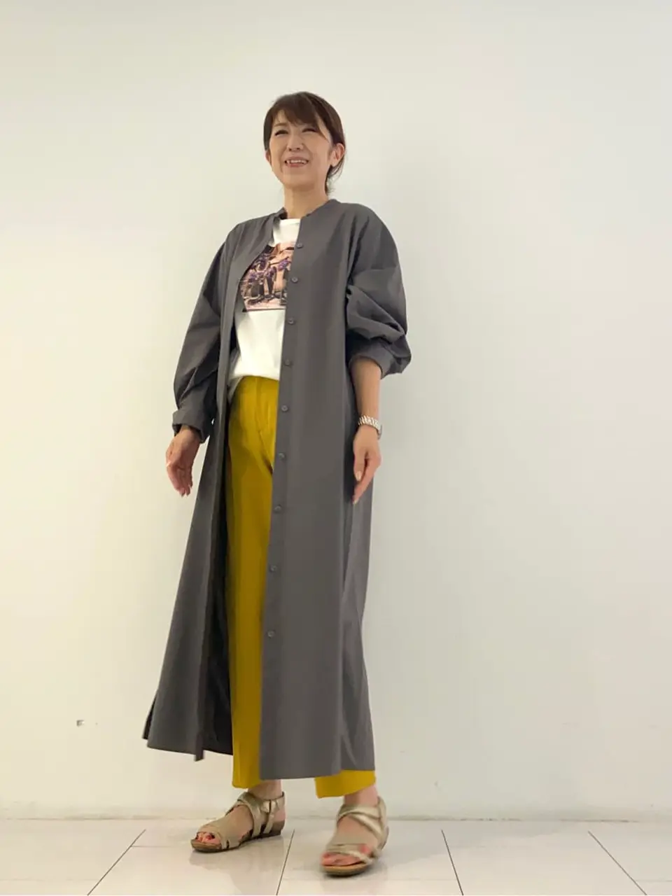 自由区 KAZU コーディネート画像