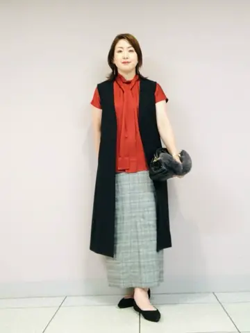 自由区 上島 コーディネート画像