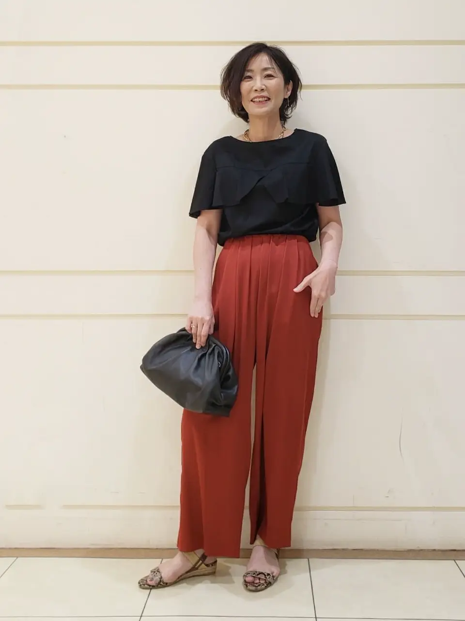 自由区 maruri コーディネート画像