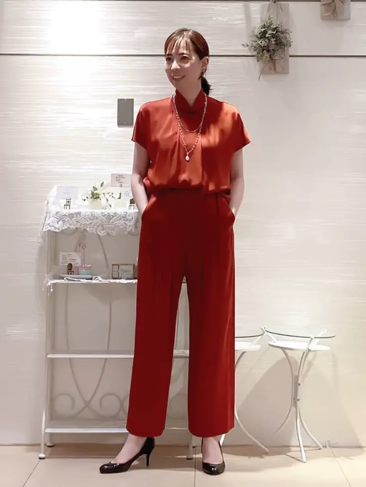  丸尾 コーディネート画像