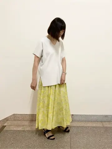 自由区 阿部 コーディネート画像