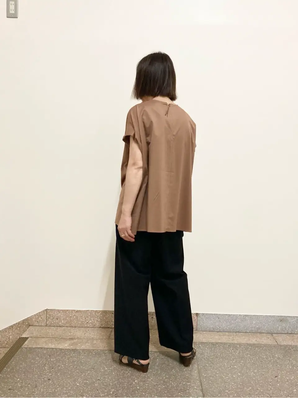 自由区 阿部 コーディネート画像