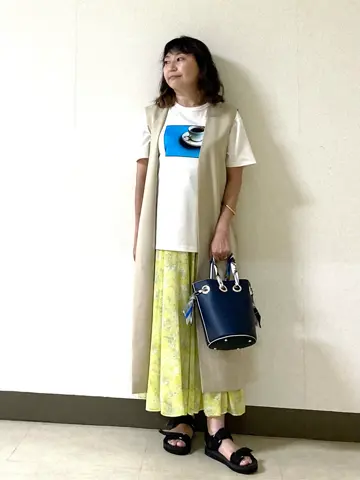 自由区 土居 コーディネート画像