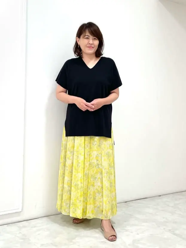 自由区 大野 コーディネート画像