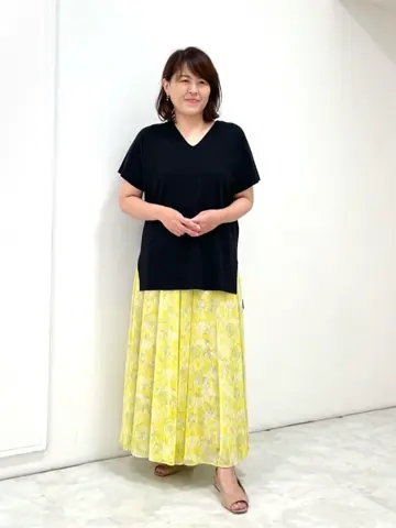 自由区 大野 コーディネート画像