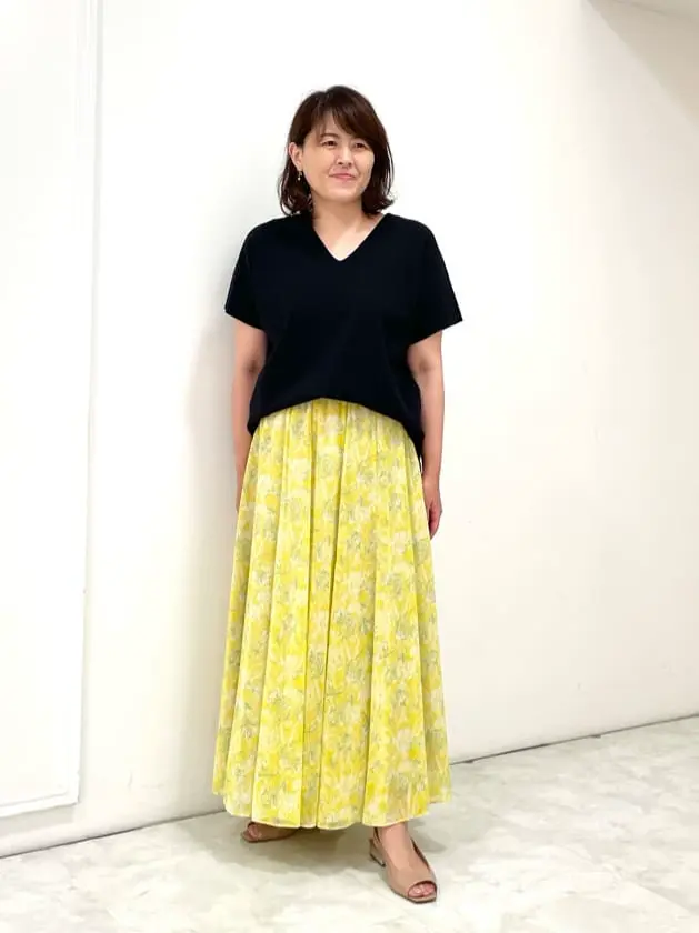 自由区 大野 コーディネート画像