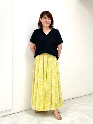 自由区 大野 コーディネート画像