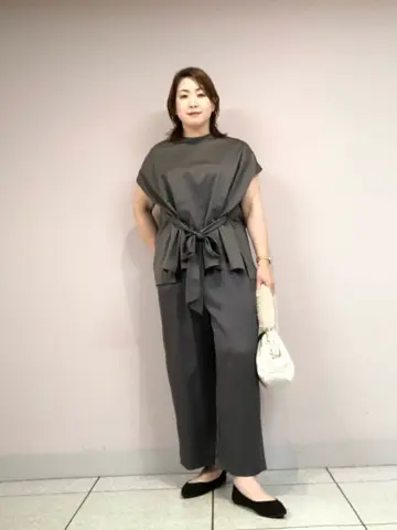 自由区 上島 コーディネート画像