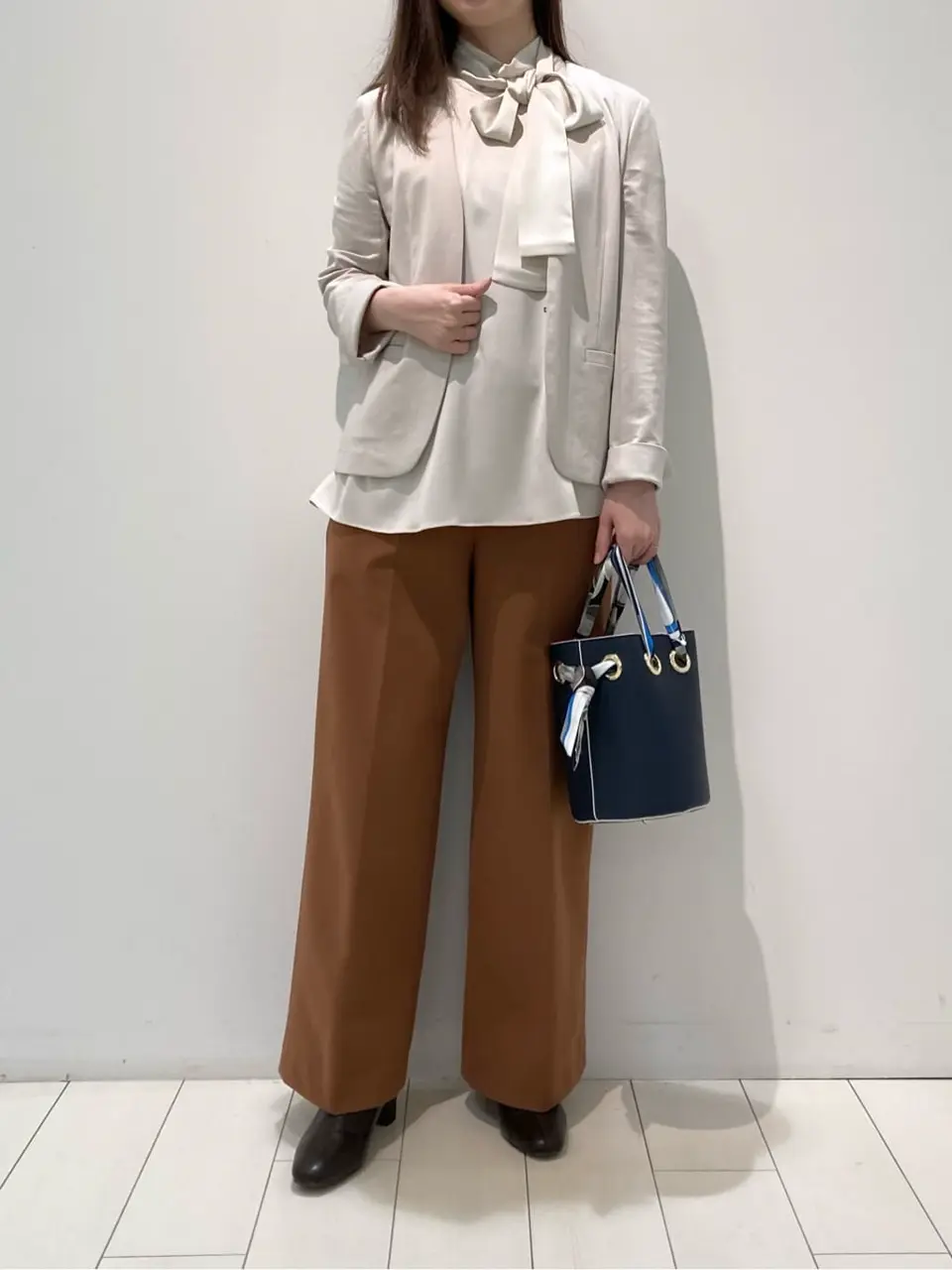 自由区 檀 コーディネート画像