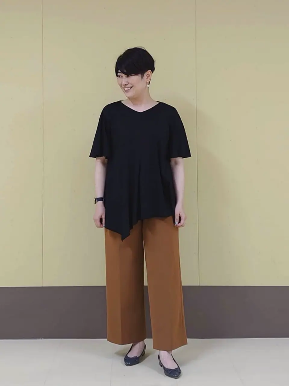 自由区 田中 コーディネート画像