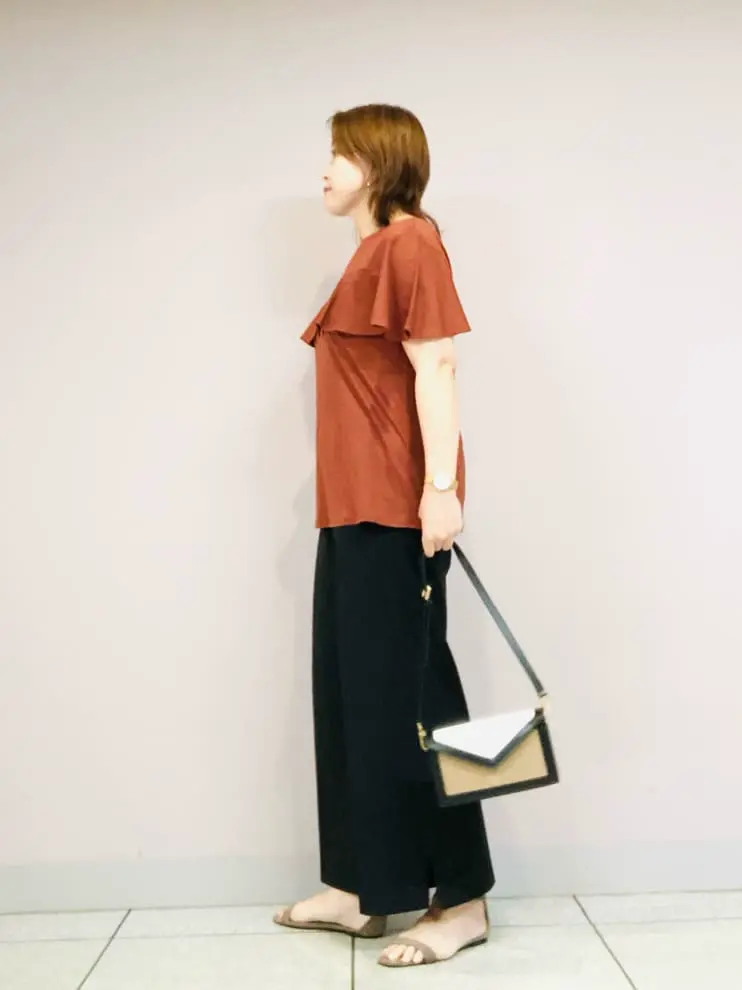 自由区 上島 コーディネート画像