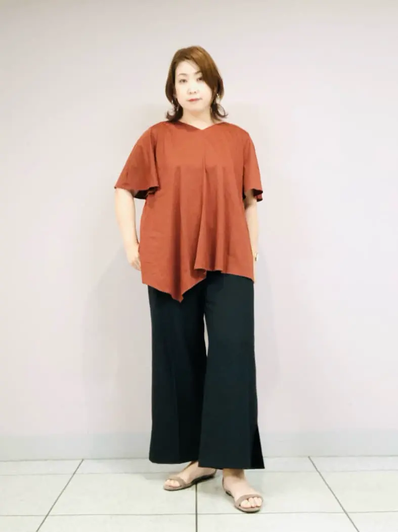 自由区 上島 コーディネート画像