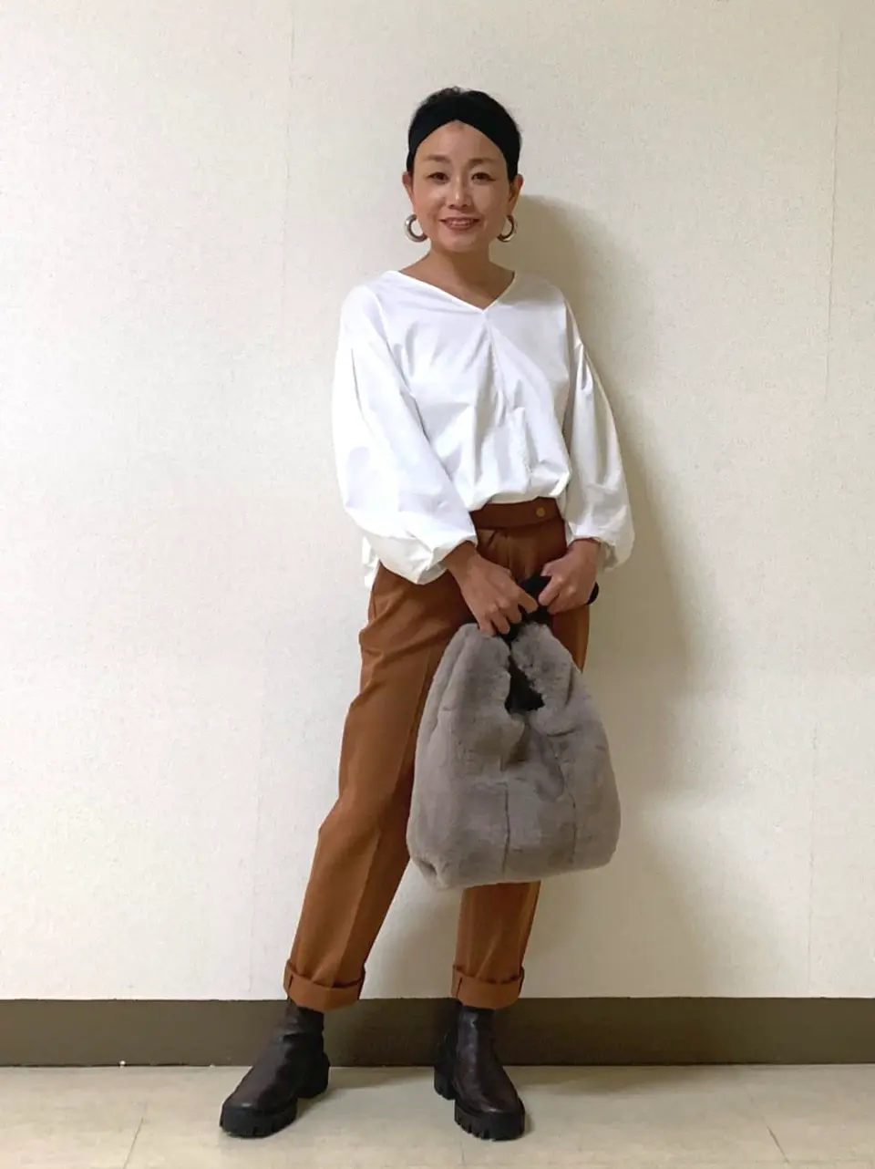 自由区 坂本 コーディネート画像