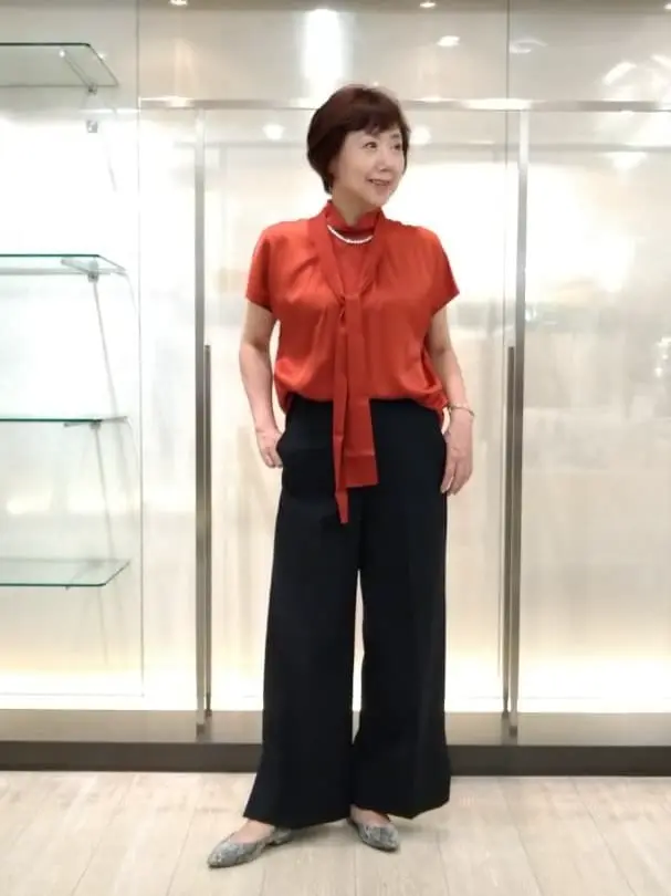 自由区 鶴田 コーディネート画像