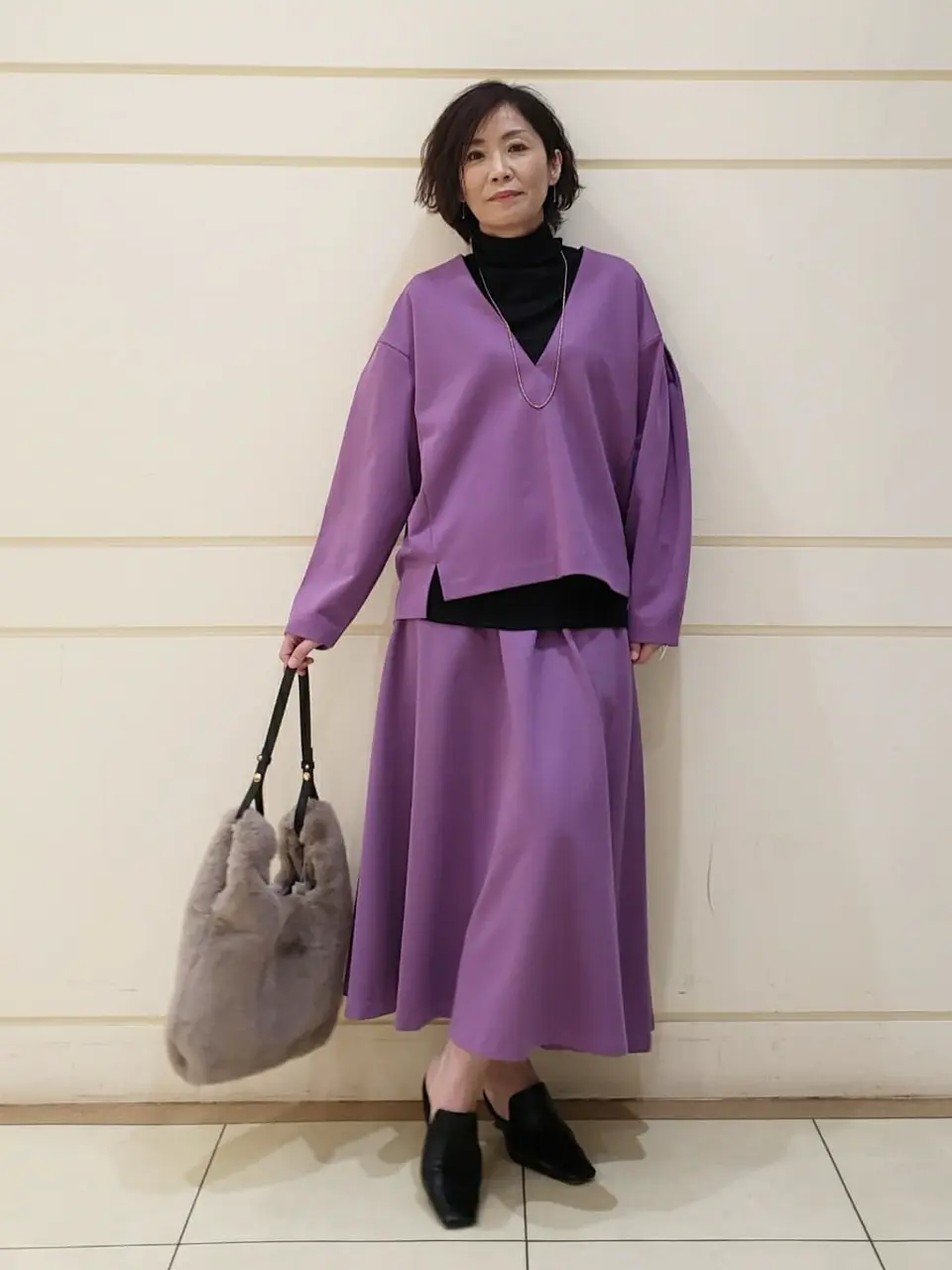 自由区 maruri コーディネート画像