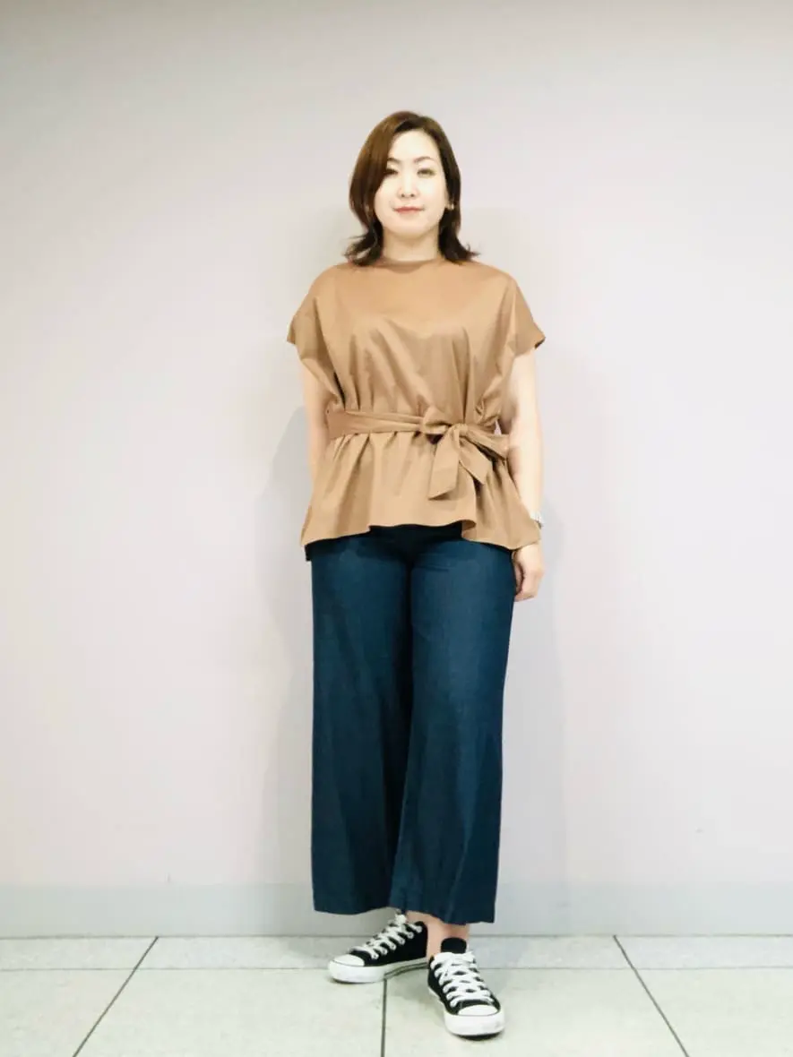 自由区 上島 コーディネート画像