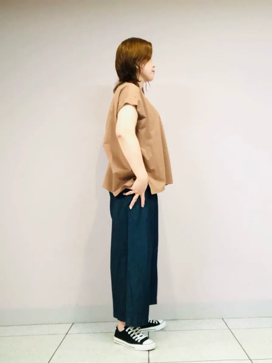 自由区 上島 コーディネート画像