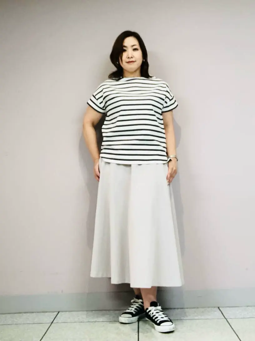 自由区 上島 コーディネート画像