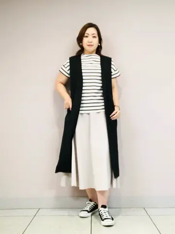 自由区 上島 コーディネート画像