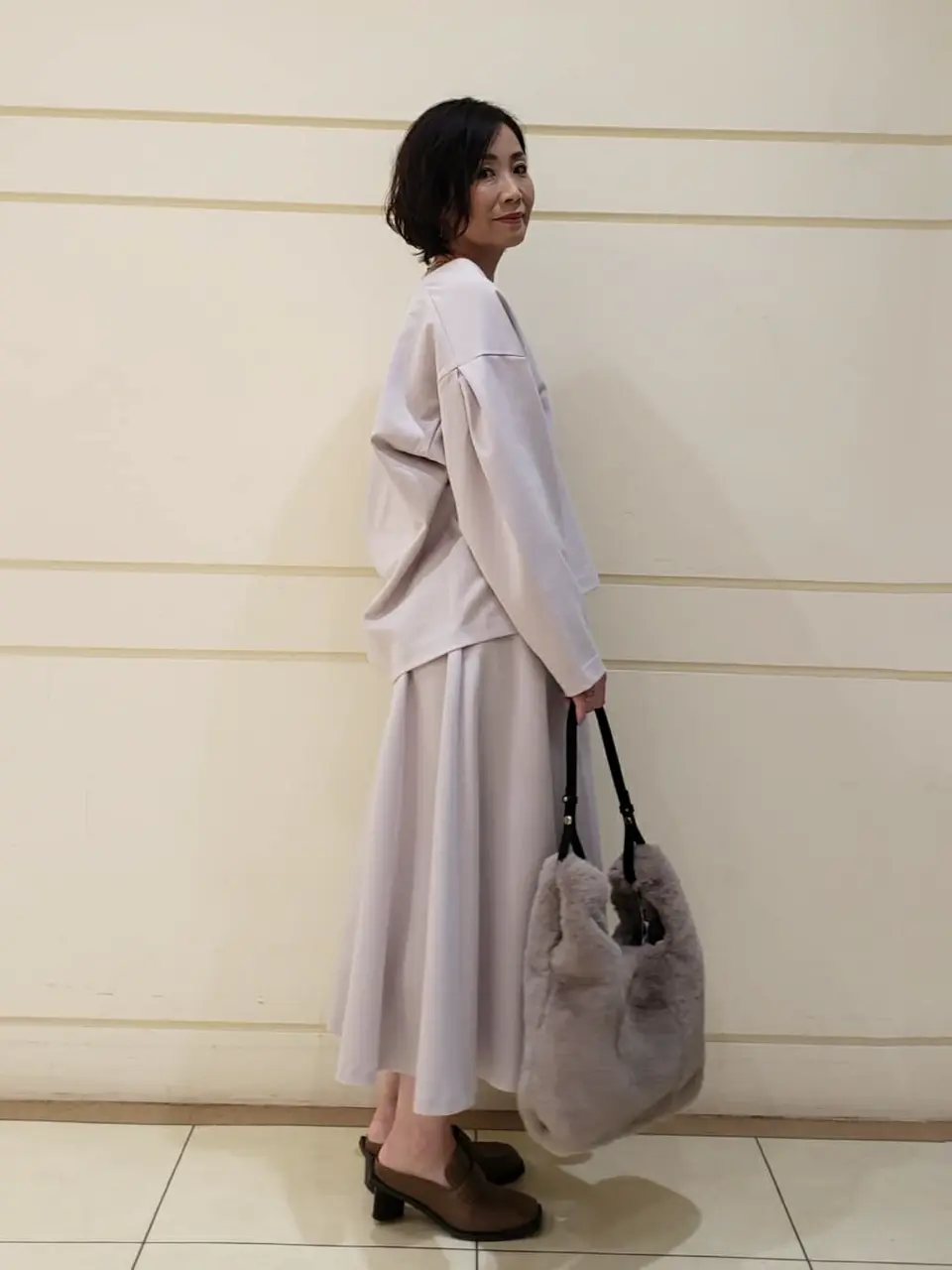 自由区 maruri コーディネート画像