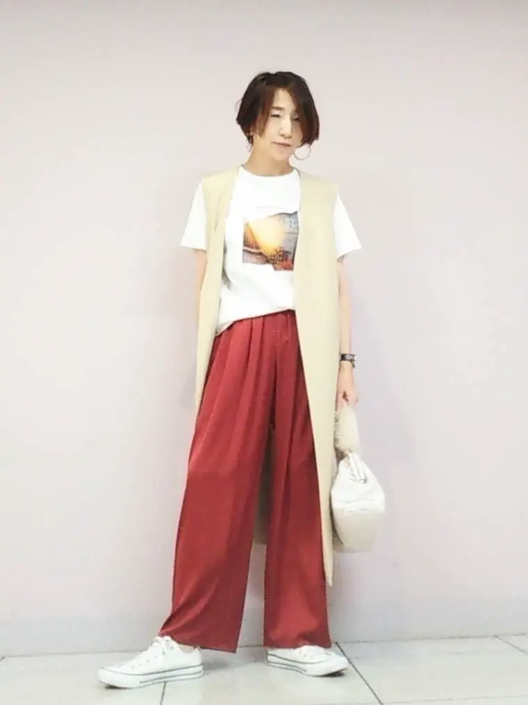 自由区 浅野 コーディネート画像