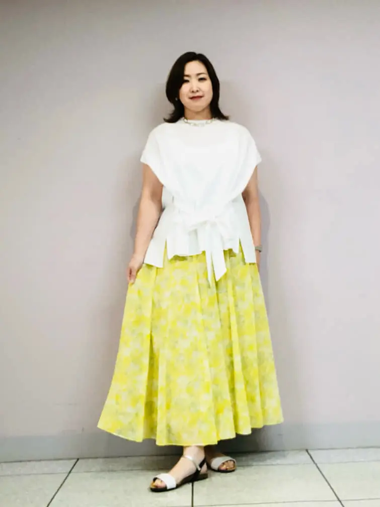 自由区 上島 コーディネート画像