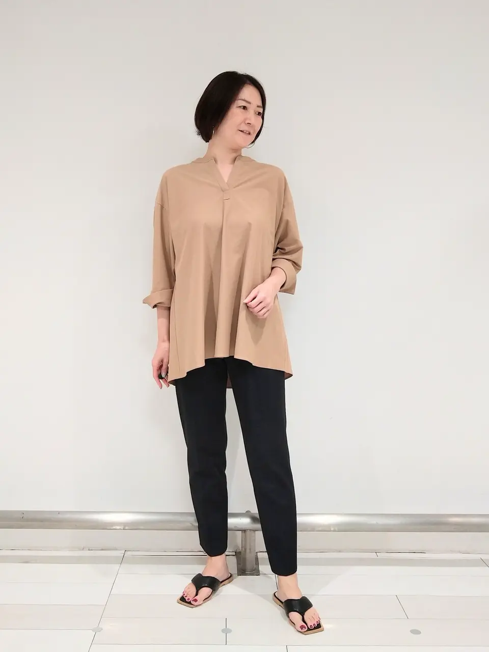 自由区 奥山 コーディネート画像