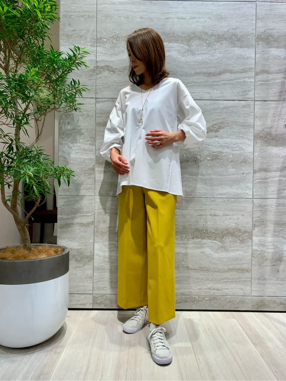 自由区 Ishii コーディネート画像