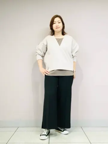 自由区 上島 コーディネート画像