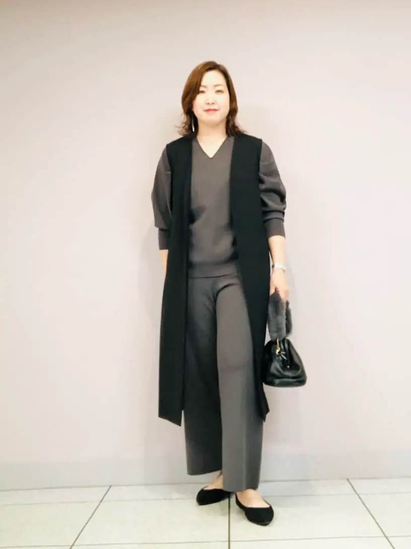 自由区 上島 コーディネート画像