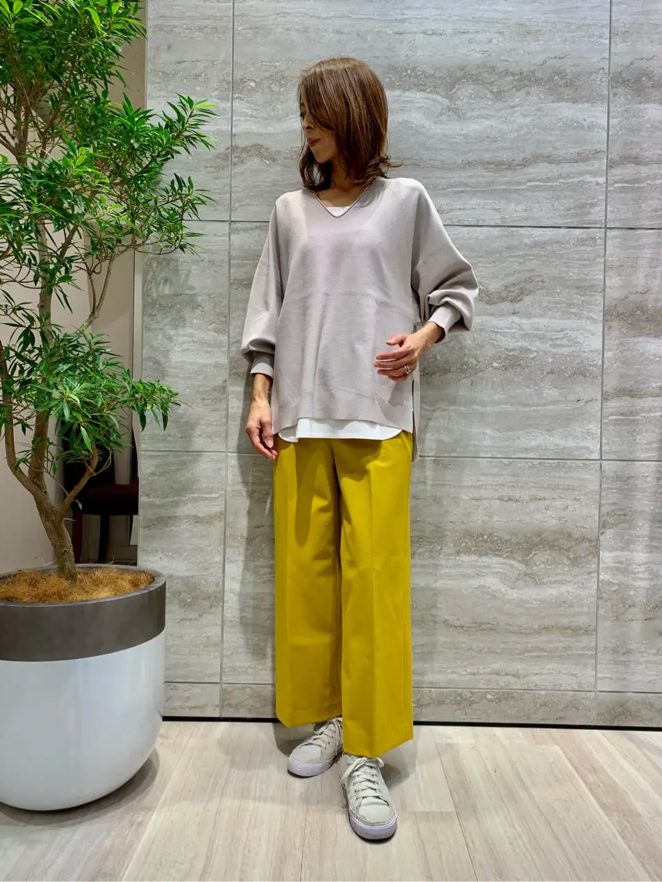 自由区 Ishii コーディネート画像