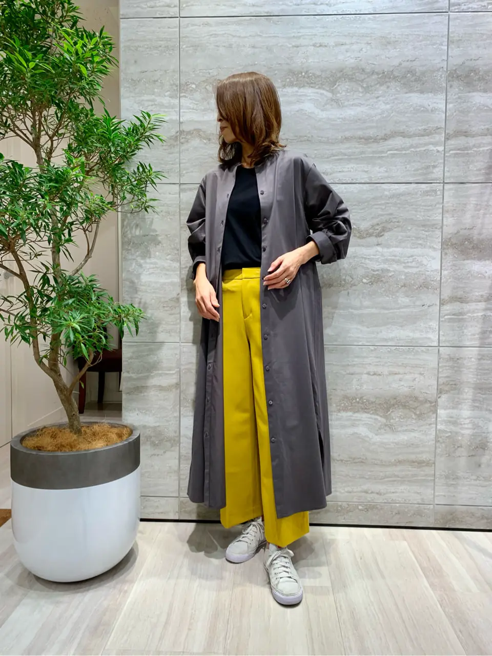 自由区 Ishii コーディネート画像