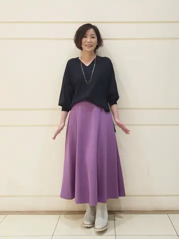 自由区 maruri コーディネート画像