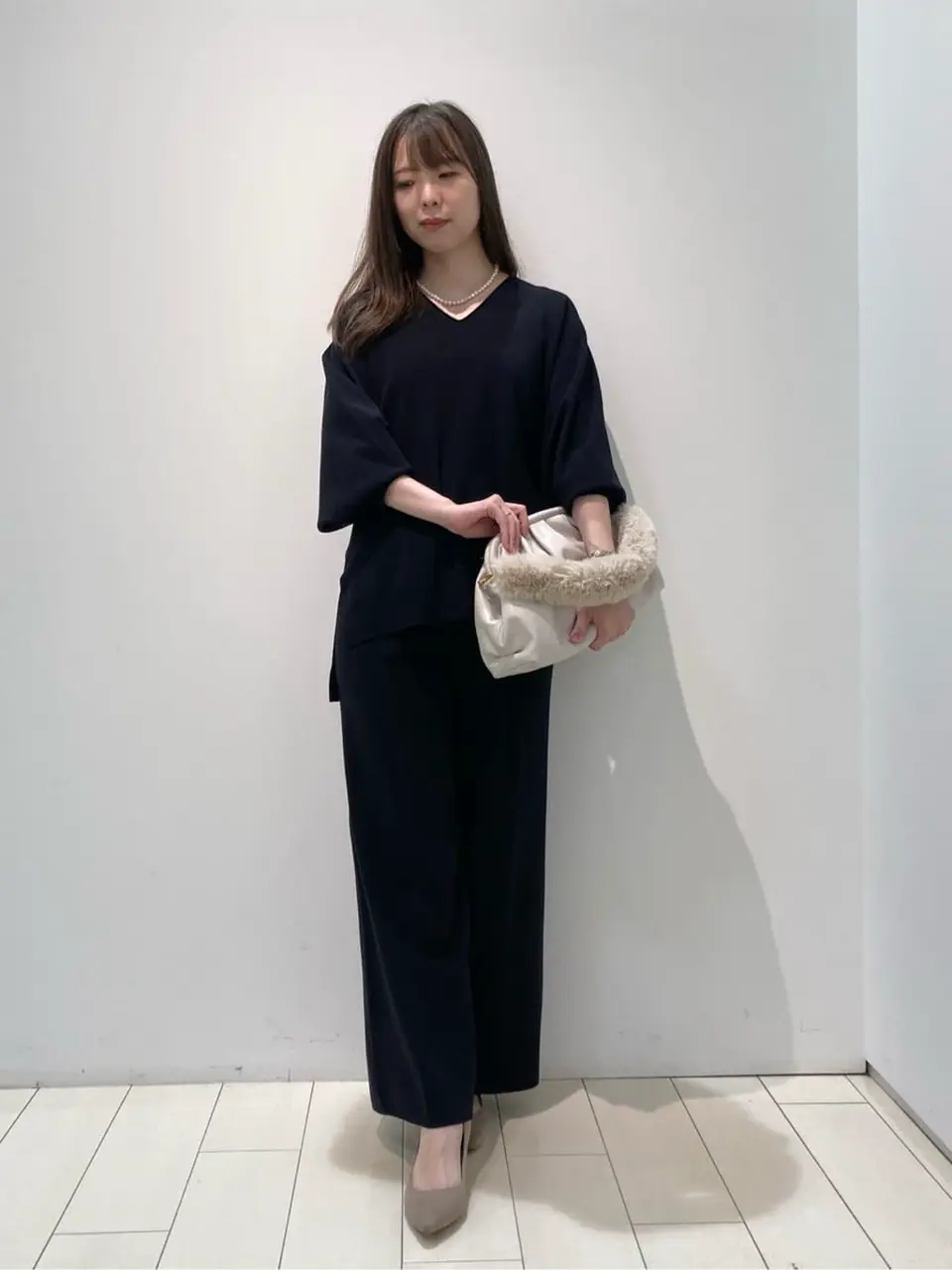  檀 コーディネート画像