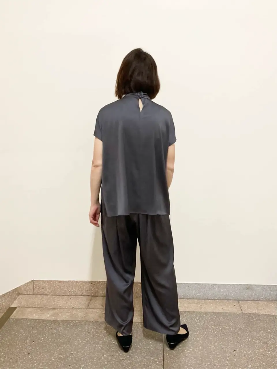 自由区 阿部 コーディネート画像