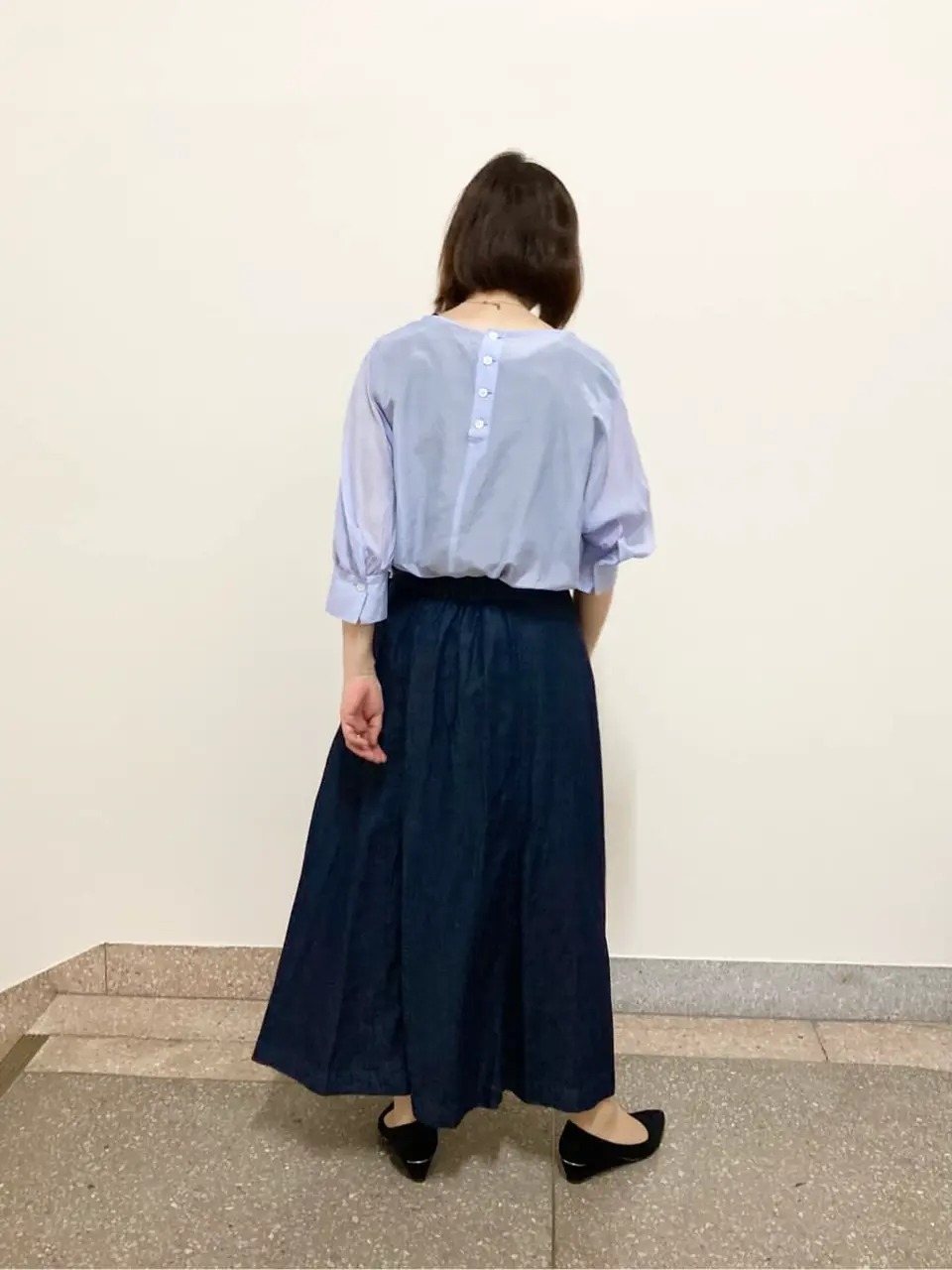 自由区 阿部 コーディネート画像