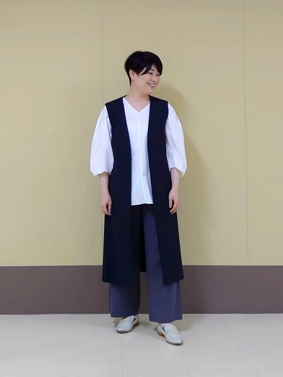 自由区 田中 コーディネート画像