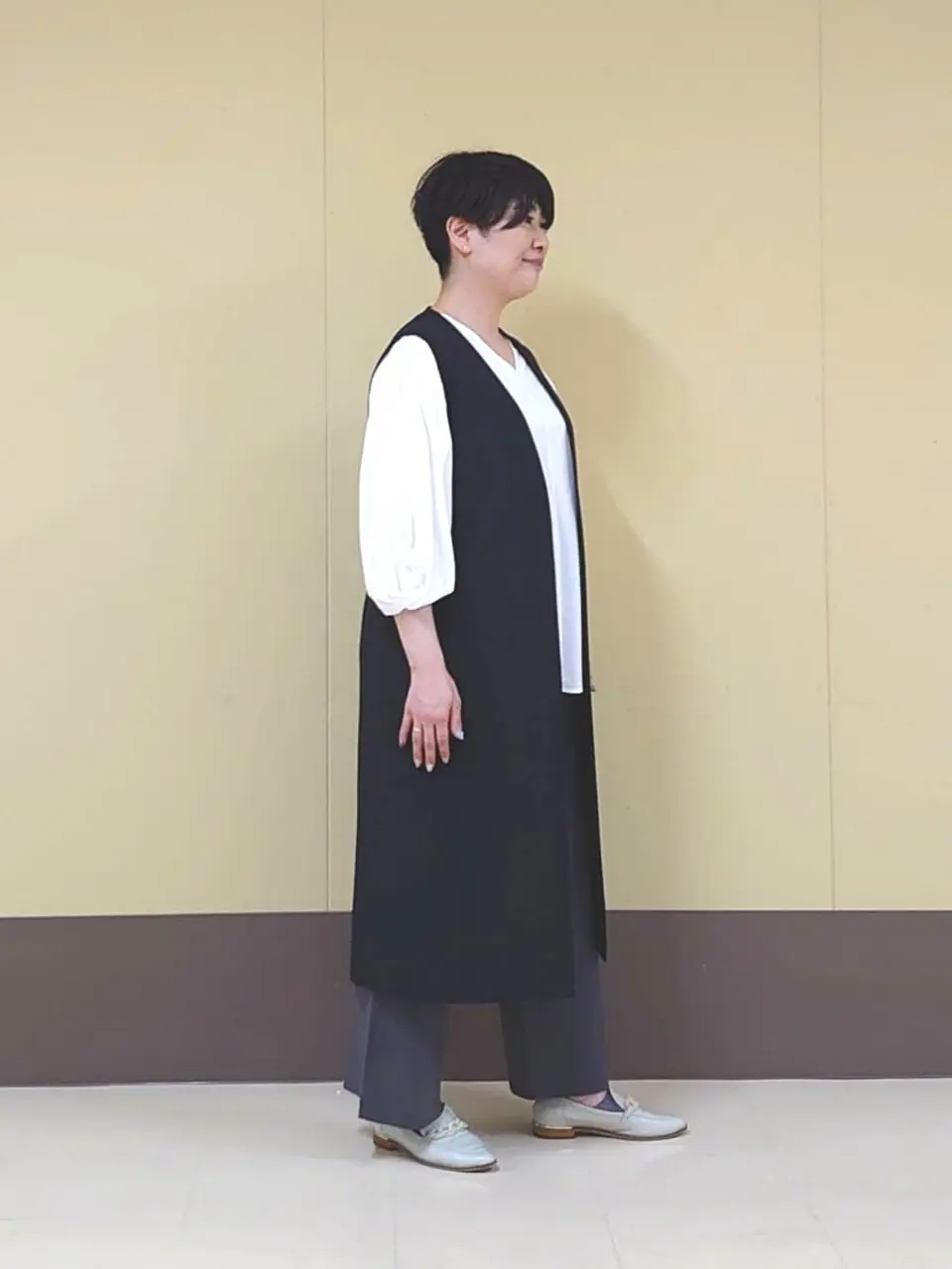 自由区 田中 コーディネート画像