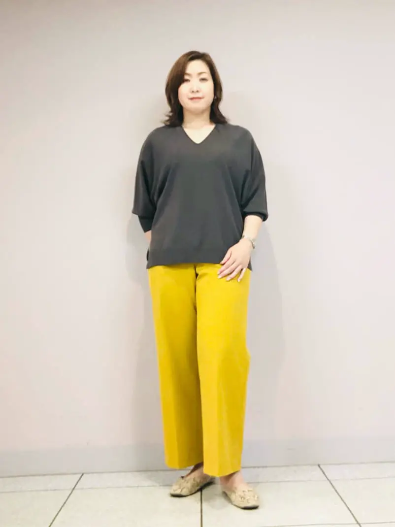 自由区 上島 コーディネート画像