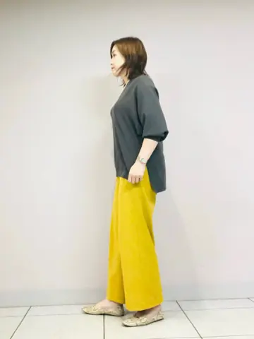 自由区 上島 コーディネート画像