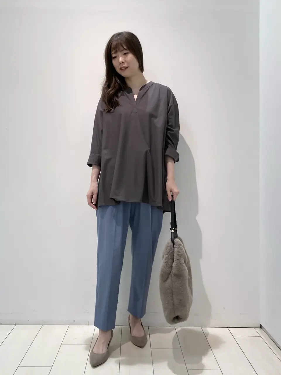  檀 コーディネート画像