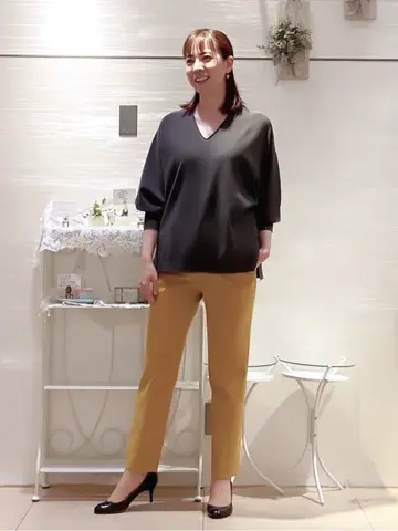 自由区 丸尾 コーディネート画像