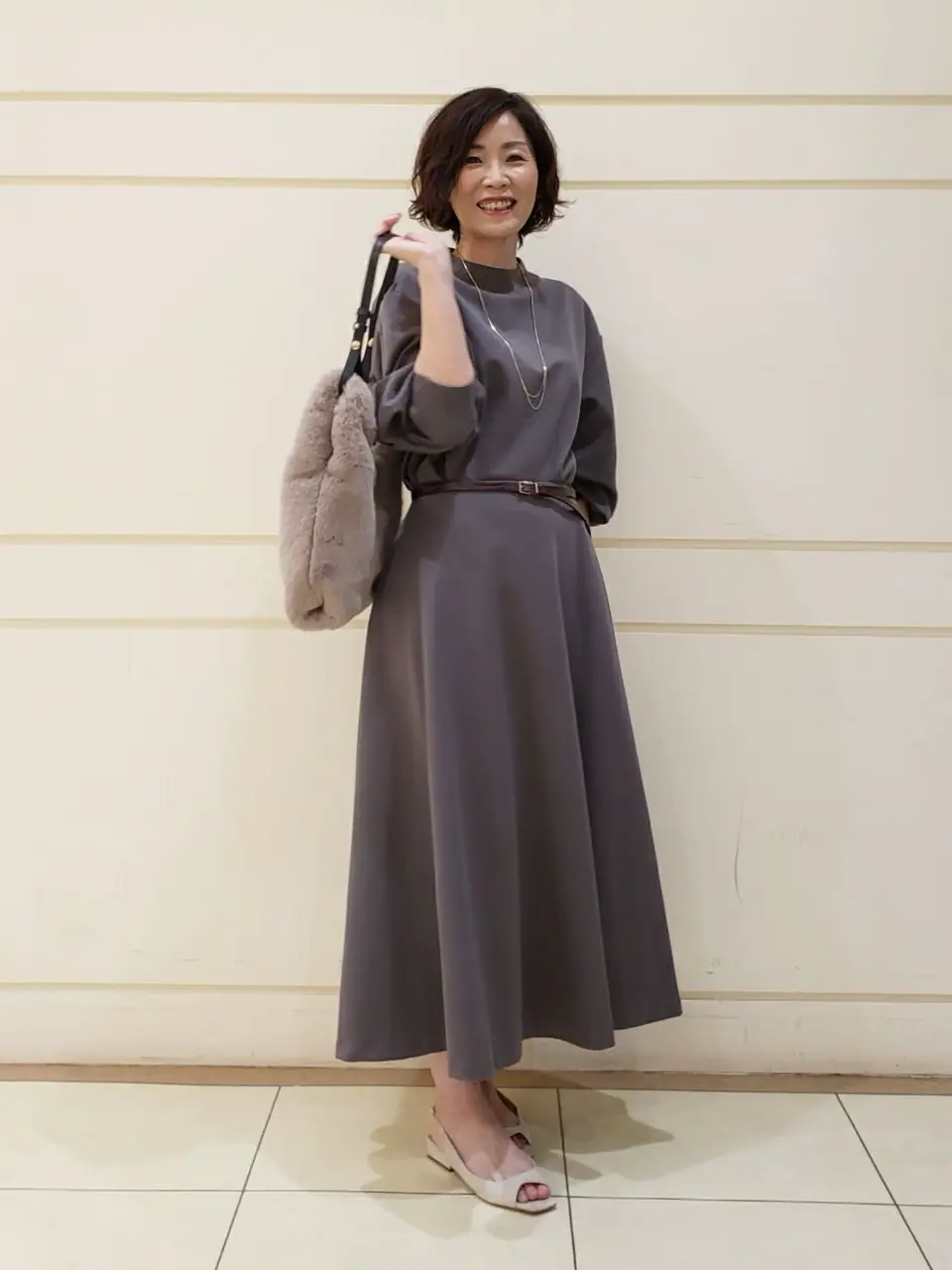 自由区 maruri コーディネート画像