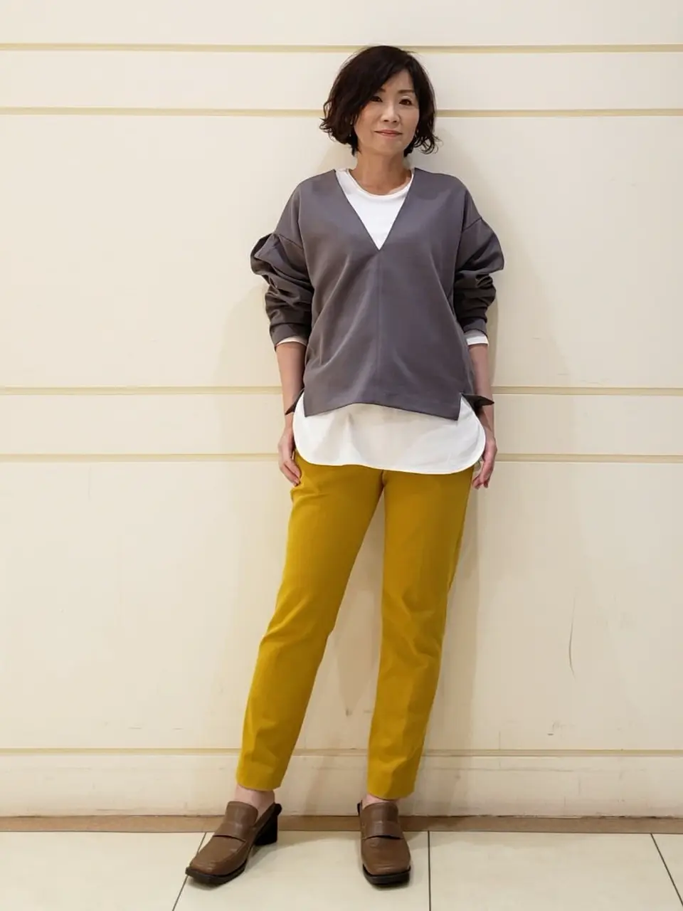 自由区 maruri コーディネート画像