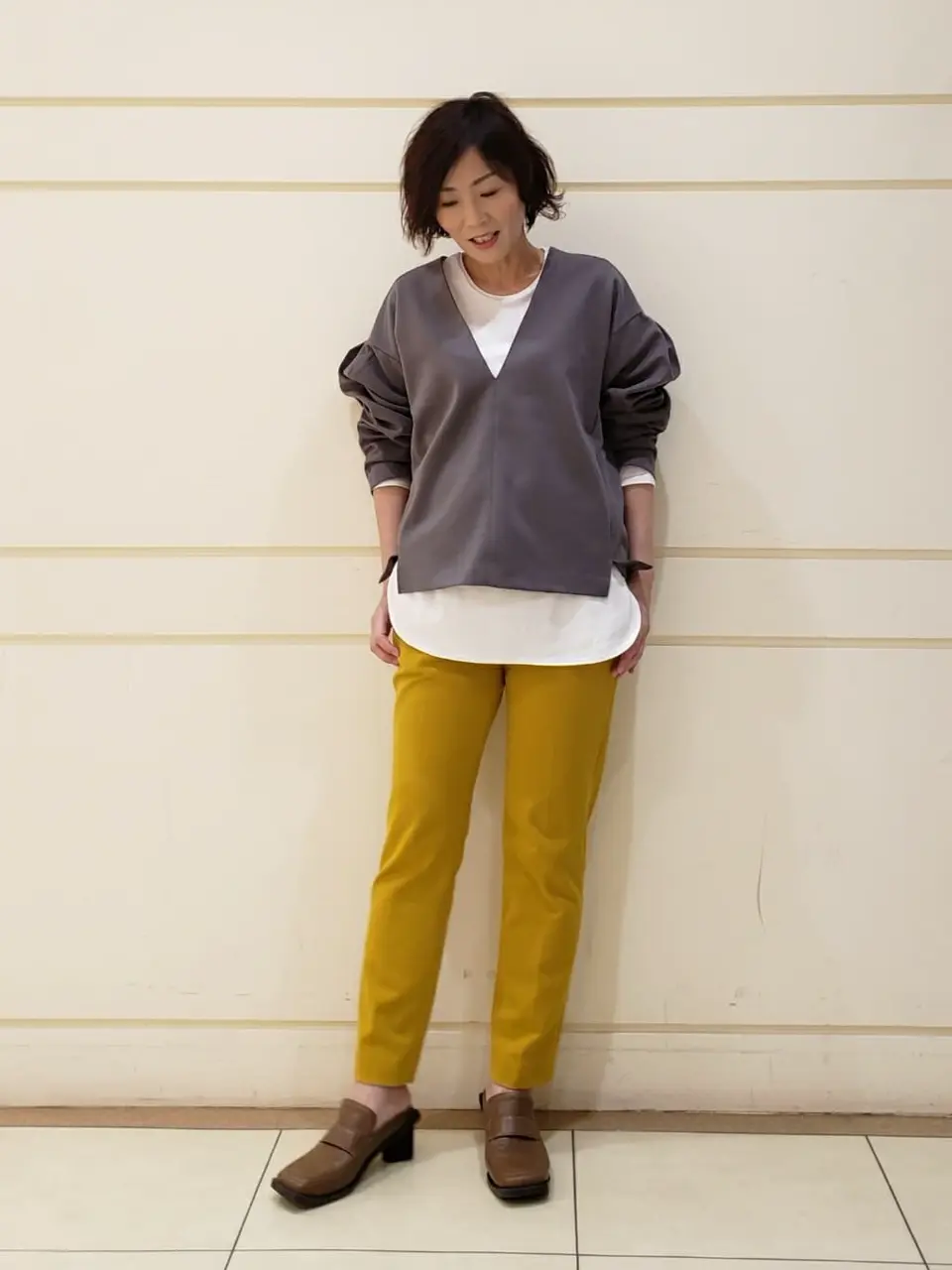 自由区 maruri コーディネート画像