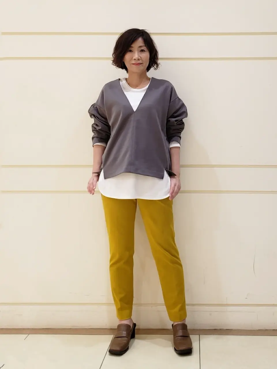 自由区 maruri コーディネート画像